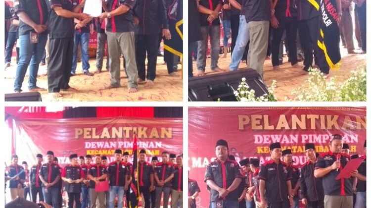 Madas Nusantara Gelar Pengukuhan Pelantikan Dewan Pimpinan Kecamatan (DPK) Wilayah Kecamatan Cibarusah