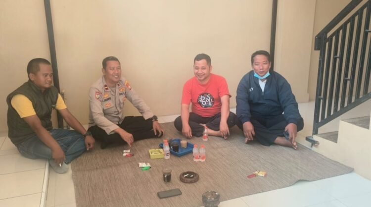 Polsek Sukatani Laksanakan Cooling System Bersama Tokoh Masyarakat Ciptakan Pilkada Aman