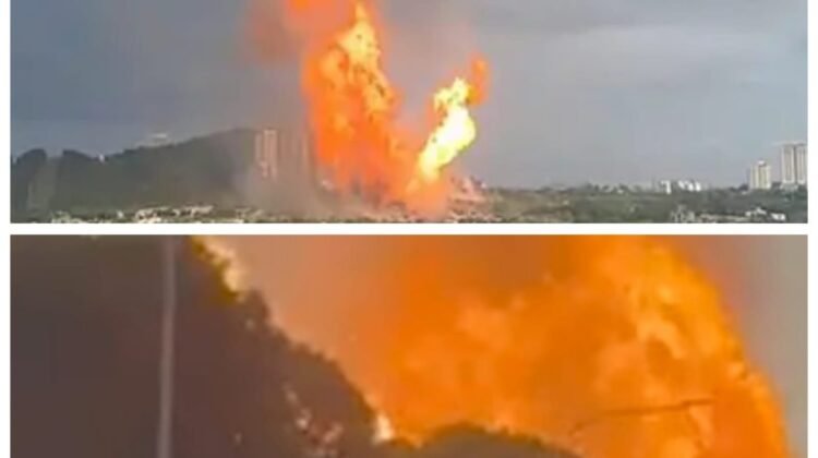 Si Jago Merah Melalap Pinggiran Kota Malaysia Di Duga Pipa Gas Asal Mula Api