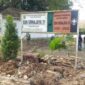 Diduga Anggaran Ludes Dalam Pembangunan Pagar SDN 01 Sirnajaya