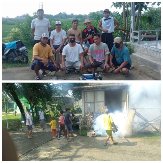 
					Cegah Penyakit Demam Berdarah Dengue (DBD) Warga Perum Kota Serang Baru Grande 3 Blok H RT 03 RW 08 Adakan Fogging