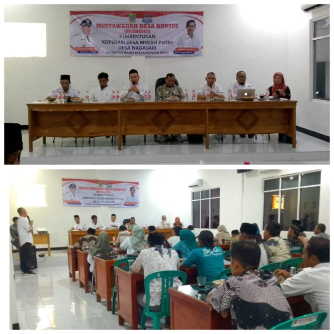 
					Desa Naga Sari Siap Bentuk Pengurus Koperasi Merah Putih