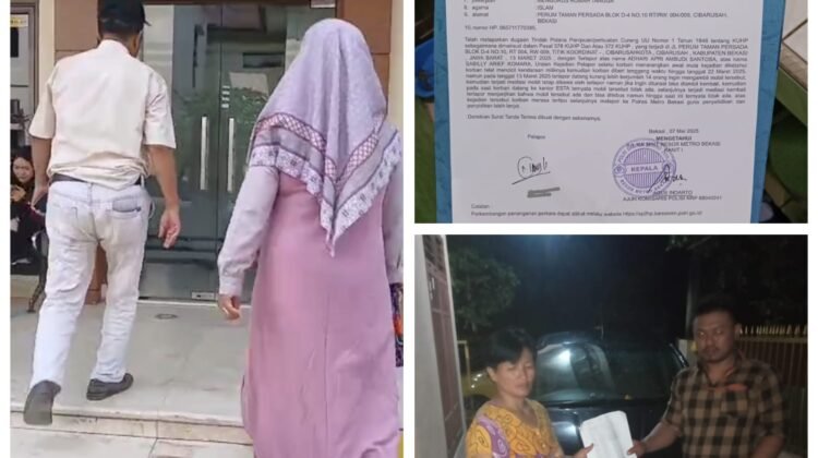 Diduga Bawa Kabur Mobil, Warga Perumahan Taman Persada Cibarusah Kabupaten Bekasi Polisikan Depkolektor