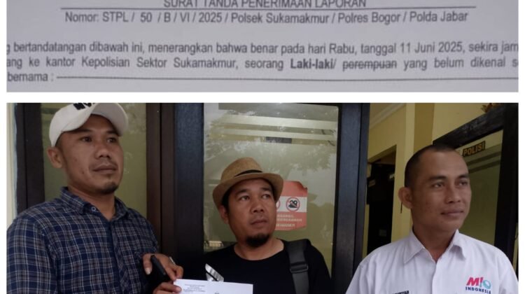 Dugaan Lakukan Intimidasi Pada Wartawan Lapor Pada Polsek Sukamakmur