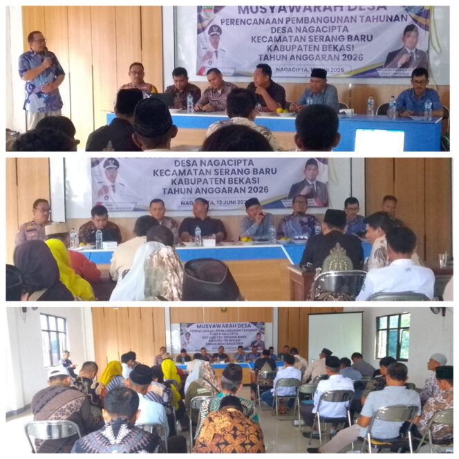 
					Musyawarah Desa ( MUSDES) Dalam Rangka Penyusunan Rencana Kerja Pemerintah Desa Naga Cipta RKP-DESA Tahun Anggaran 2026