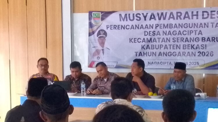 Koordinator TPP Kecamatan Serang Baru H Herry Saman Menegas Kan Pada Semua Pihak Desa Agar Segera Menjalankan Dan Mengambil Sikap Pada Hasil Musdes Pada Desa Desa Kecamatan Serang Baru