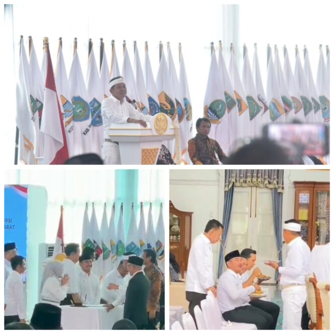 
					Bupati Bekasi Ade Kuswara Kunang Hadiri Rapat Koordinasi Penguatan Sinergi Pemberantasan Korupsi Se Jawa Barat Di Gedung Pakuan Bandung