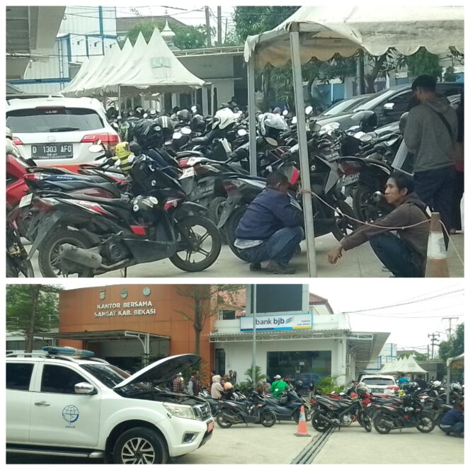 
					Antrean Membludak di Samsat Cikarang Membuat Warga Hampir Putus Asa Untuk Memenuhi Kewajiban Wajib Pajak