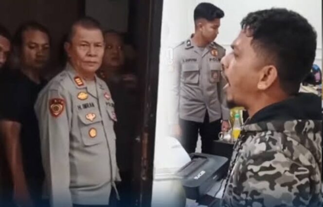 
					Yosi Marten Di Amankan ke Polres Menyebut Perwira Polisi yang Membeckingi