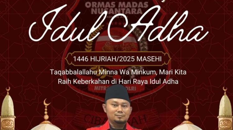 Ketua Madas DPK Cibarusah Ucapkan Selamat Idul Adha 1446 H / 2025 M