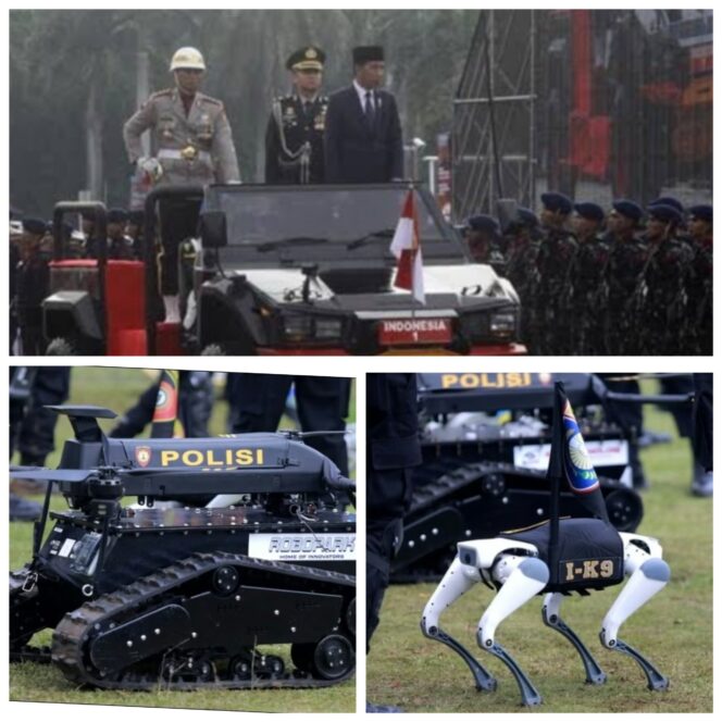 
					HUT Bhayangkara ke-79 Meriah Menampil Kan Hasil Karya Dalam Negri