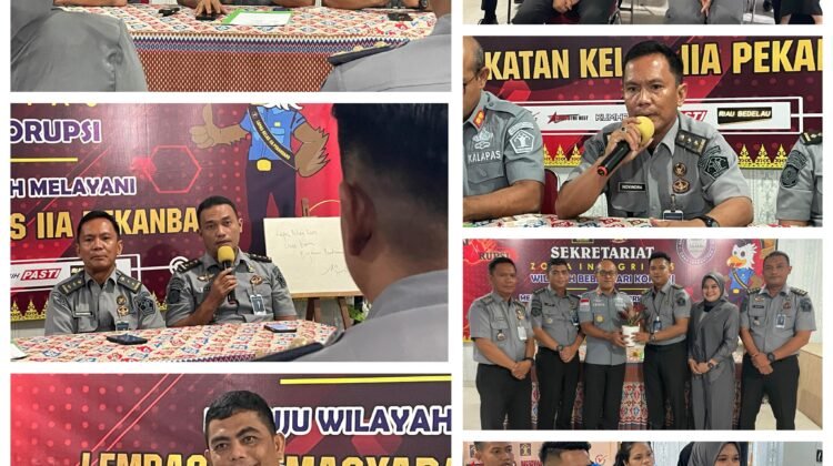 Bangun Rumah Tangga Harmonis dan Terbuka, Pesan Kalapas Dalam Sidang Nasehat Pranikah Lapas Pekanbaru