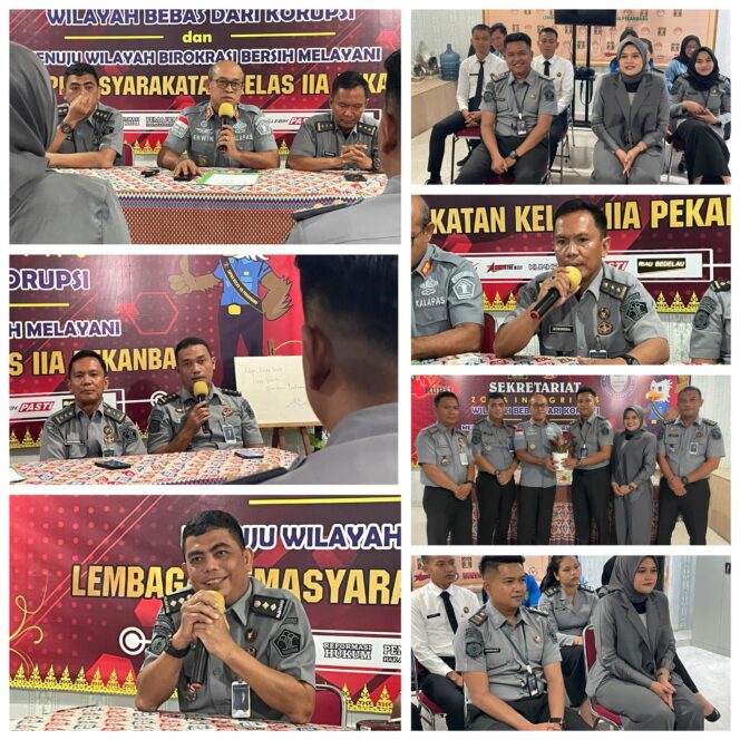 
					Bangun Rumah Tangga Harmonis dan Terbuka, Pesan Kalapas Dalam Sidang Nasehat Pranikah Lapas Pekanbaru