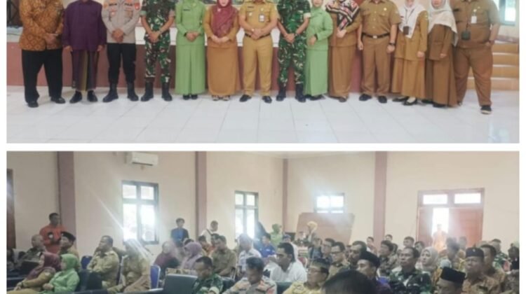 Lepas Sambut Jabatan Danramil 09 Cibarusah Aula Kecamatan Cibarusah Dipenuhi Rasa Haru