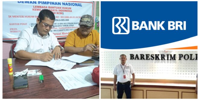 
					BRI Diduga Lalai Tangani Dana “Goib” Rp1 Triliun, LSM KCBI Siap Tempuh Jalur Hukum