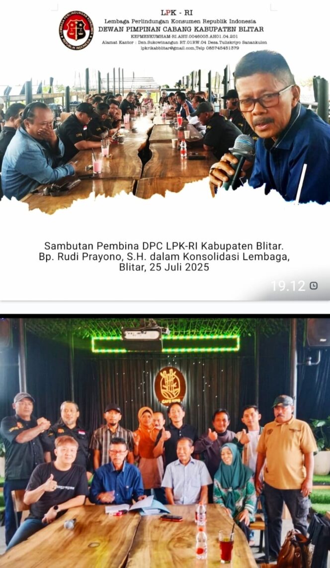 
					DPC LPK-RI  Blitar Perkuat Kinerja Melalui Koordinasi dan Pakta Integritas.