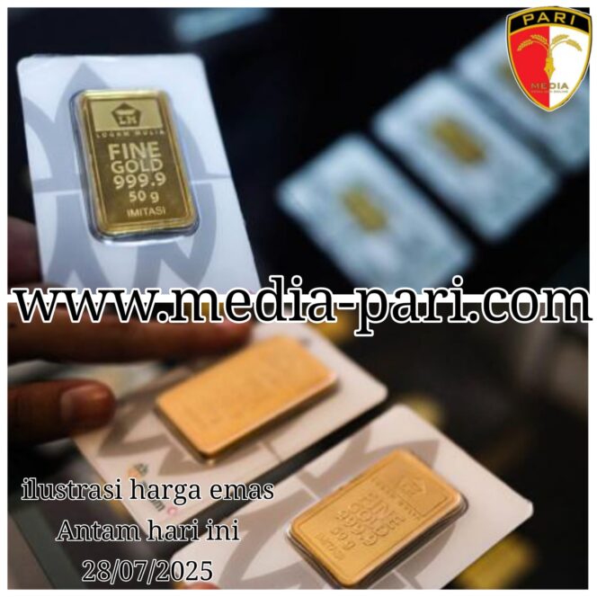 
					Antam Hari Ini Turun, Termurah Dijual Rp1.007.000 Dari Harga Emas Sebelumnya