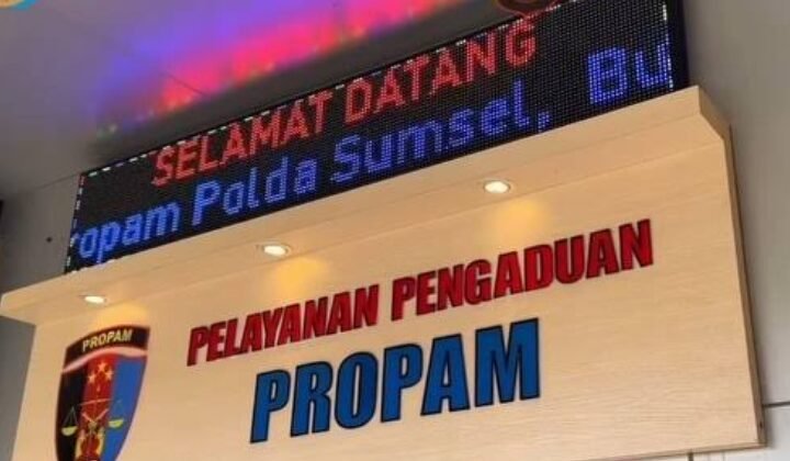 Oknum Anggota Subdid Jatanras Ditreskrimum Polda Sumsel Di Propam Kan, Karena Diduga Berkata Kasar, Marah-marah, Membentak dan Memukul meja