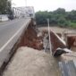 Baru Setahun Diperbaiki, Jembatan Cipamingkis di Cibarusah Kembali Amblas