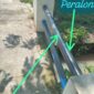 Demi Meraup Keuntungan Besar Pembangunan Jembatan Desa Karang Patri Di Duga Paralon Di Sulap Menjadi Penyangga Pagar Jembatan Oleh TPK