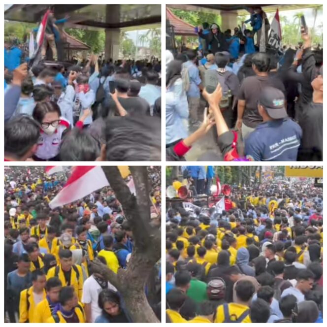 
					Aksi Unjuk Rasa Di DPRD Sumsel Diterima Ketua DPRD, Berakhir Aman dan Kondusif
