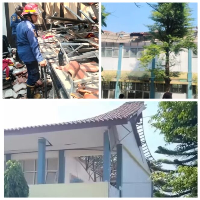 
					Insiden Ambruk Atap SMKN 1 Cilengsih Mengakibat kan (29) Siswa (2) Guru Mengalami Cidera Ringan
