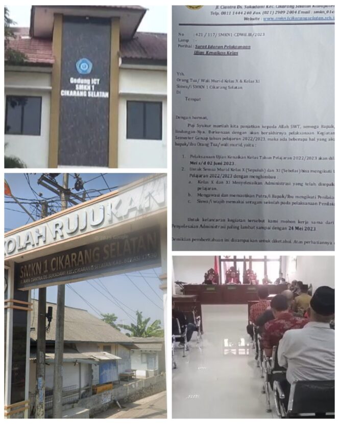 
					Viral !! Kepsek SMKN 1 Cikarang Selatan Kembali Ber Ulah, Kini Kuras Anggaran Dana Bos (Bantuan Operasional Sekolah