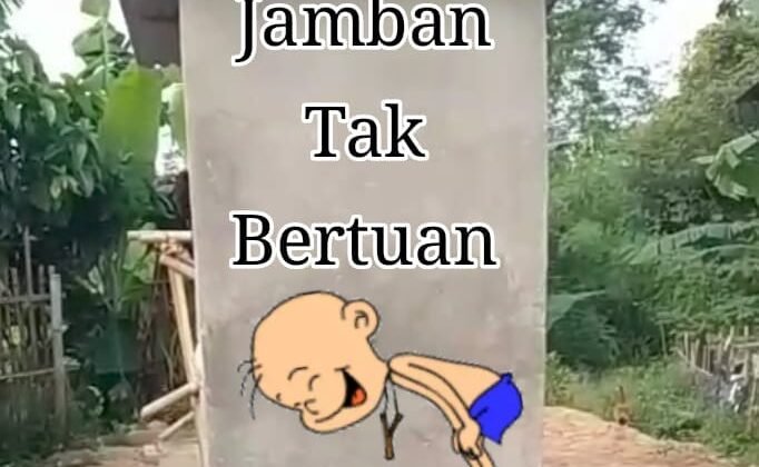 Di Duga Jamban Tak Bertuan  Berlokasi Di Kampung Sampora RT 08 Desa Jaya Mulya Kecamatan Serang Baru  Menjadi Sorotan Publik