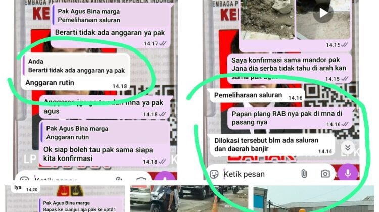 Pembuatan Saluran Air Di sisi Jalan Utama Cibarusah Serang Tidak Transparan Menjadi Sorotan Publik Anggaran Milik Siapa ??