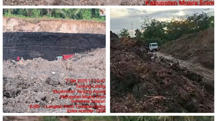 Tambang Ilegal Merajalela Di Muara Enim, Aparat Diduga Terlibat Permainan Kotor