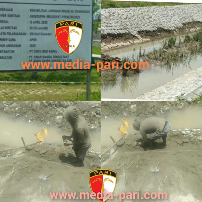 
					PT. Tirta Indo Karya Diduga Memakai Jasa Tukang Tidak Profesional  Dan Menggunakan Meterial Tidak Standar SNI 03-2834 Menjadi Pantauan Dan Sorotan Publik !!