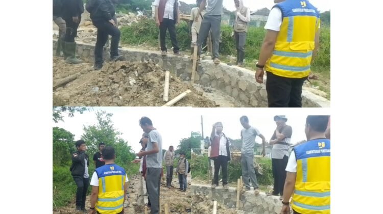 BBWS Akhirnya Angkat Suara, Proyek Irigasi Jaringan Tesier BLe I di Sisi Jalan Lwimalang  Hanya Miskomunikasi