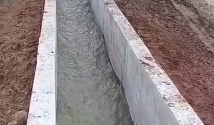 Proyek Pembangunan Saluran Irigasi Sekunder Rampung Dengan Hasil Yang Sangat Memuaskan Di Warga Desa Sirnajati Kampung Cijati Dawuan