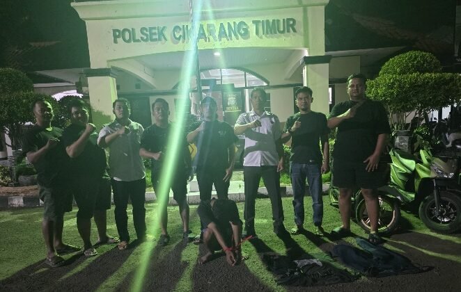Unit Reskrim Polsek Cikarang Timur Berhasil Amankan Target Operasi Pelaku Curanmor