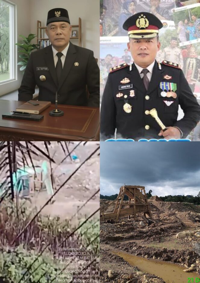 
					Relawan Pembela Prabowo Soroti Kapolres Pasaman Barat, PETI Bebas Beroperasi Tanpa Penindakan