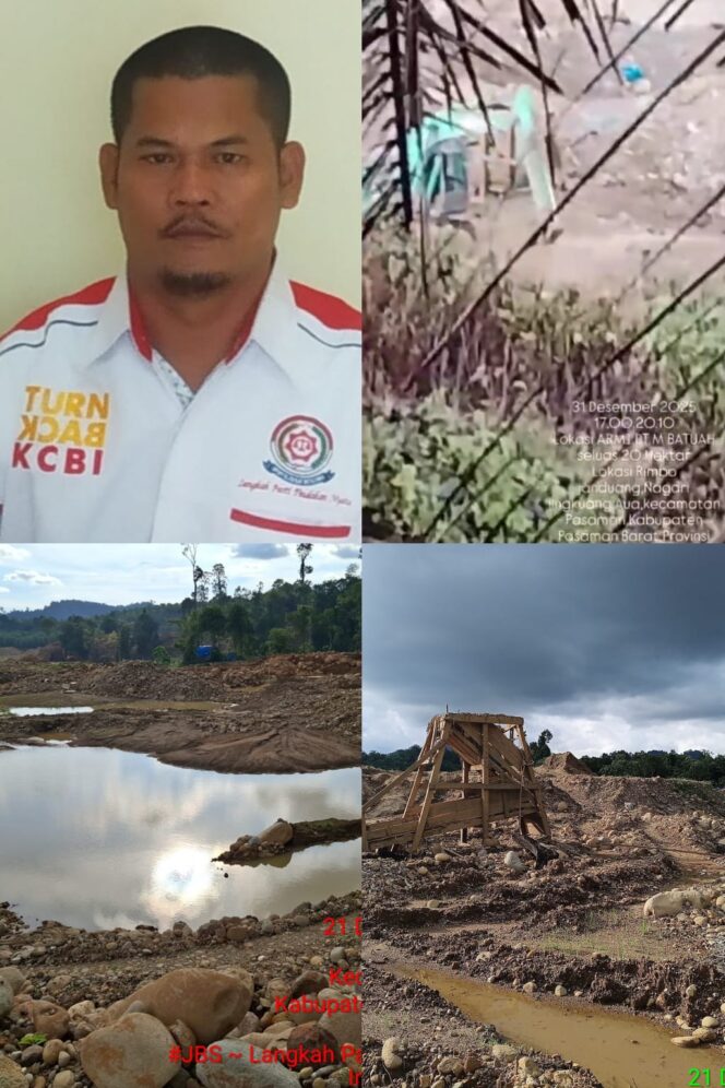 
					KCBI Siap Bongkar Sindikat Tambang Emas Ilegal Pasaman Barat yang Tak Tersentuh Hukum