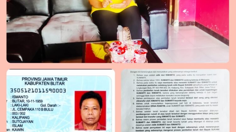 AIR SUSU DIBALAS AIR TUBA, ANAK KANDUNG JUAL RUMAH MILIK ORANG TUA DAN ANCAM AKAN MENGUSIRNYA