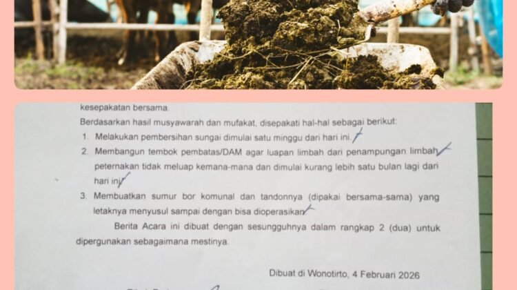 Warga Gunung Gede Keluhkan Limbah Kohe Cemari Aliran Sungai.