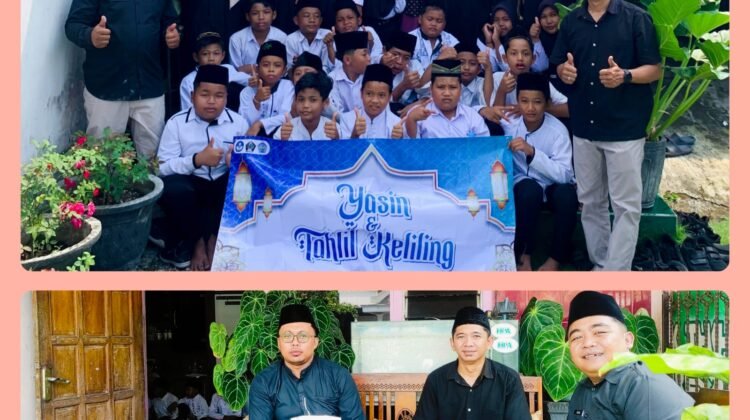 Tahlil Keliling UPTD SD Karanggondang 01: Wujud Pembentukan Karakter Religius Siswa.