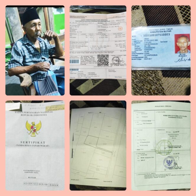 
					Warga Karangsono Minta Perubahan Data PBB, Tanah Sudah Resmi Dihibahkan Jadi Wakaf NU