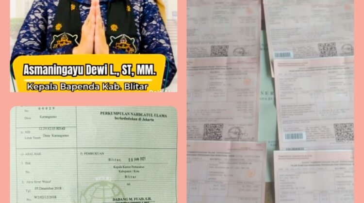 8 NOP Terpisah dalam 1 Sertifikat Wakaf, MISIDI Layangkan Surat Permohonan Ke Bapenda