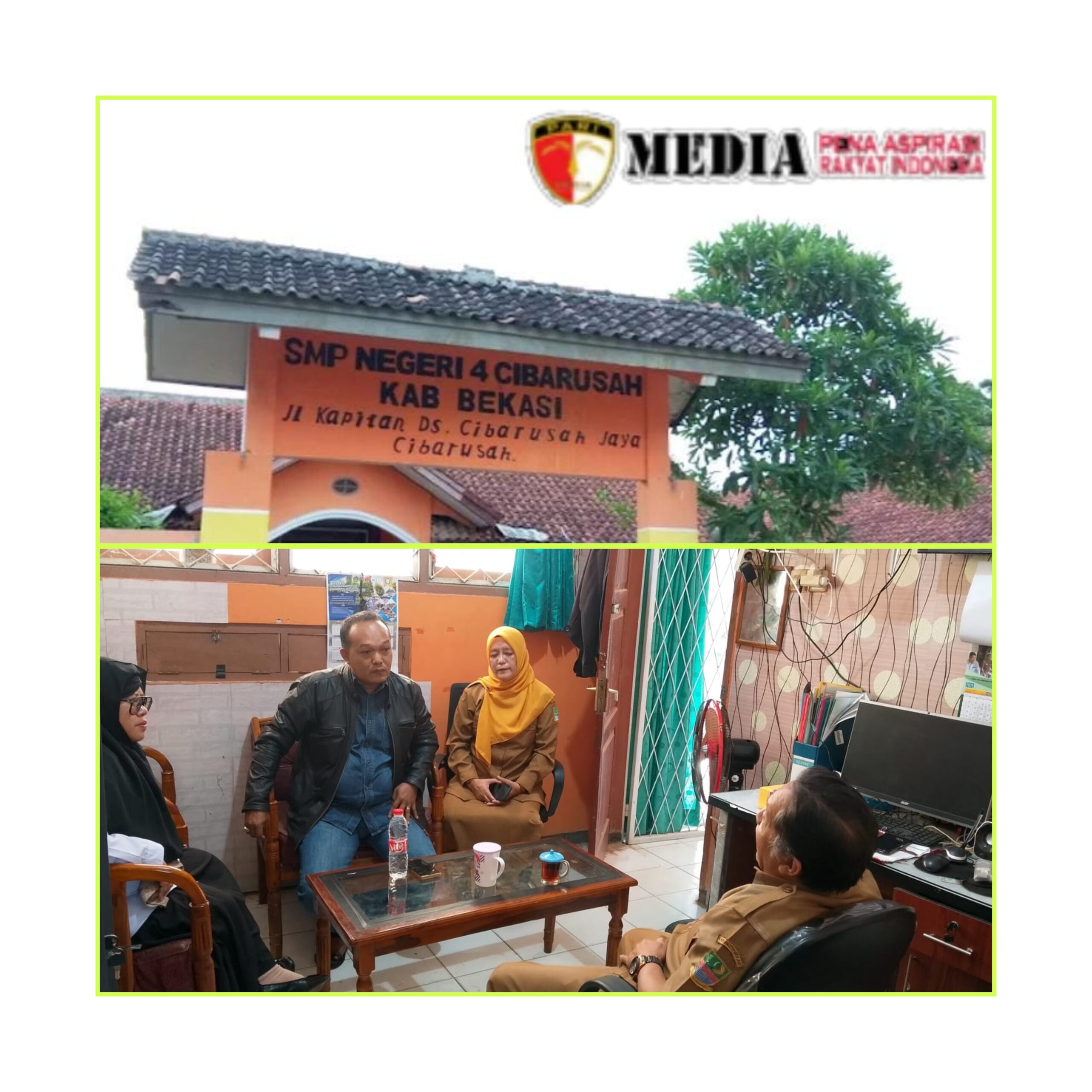 Kepala Sekolah SMPN 04 Cibarusah Klarifikasi Terkait Dugaan Siswa Tidak Bayar Uang Ijazah Dan Perpisahan Tidak Di Beri Kartu Pengenal Untuk Ikut Ujian