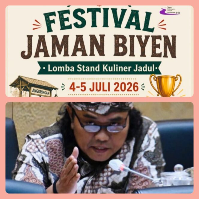 
					Festival Jaman Biyen: Lomba Stand Kuliner Jadul Perebutkan Tropi Nurhadi DPR-RI Fraksi Nasdem.