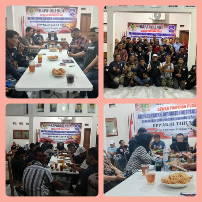 
					Pers Sehat Ekonomi Berdaulat,Rapat Pleno I DPP AKJII (2026-2031)