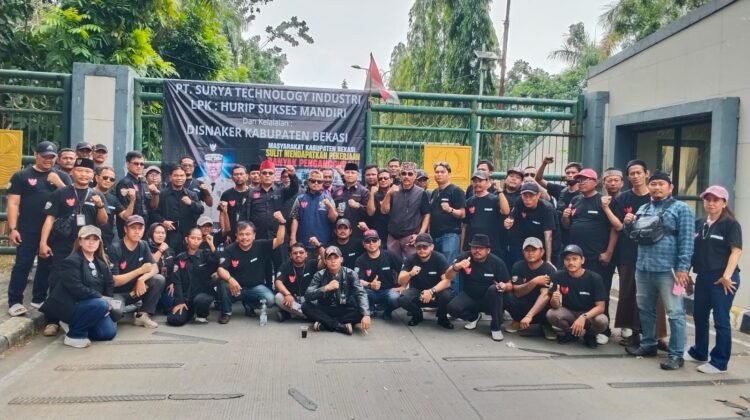 LBH Harimau Raya DPC Bekasi Raya Gelar Aksi, Usut Tuntas dan Segel Perusahaan Yang Telah Melanggar Hukum Ketenagakerjaan