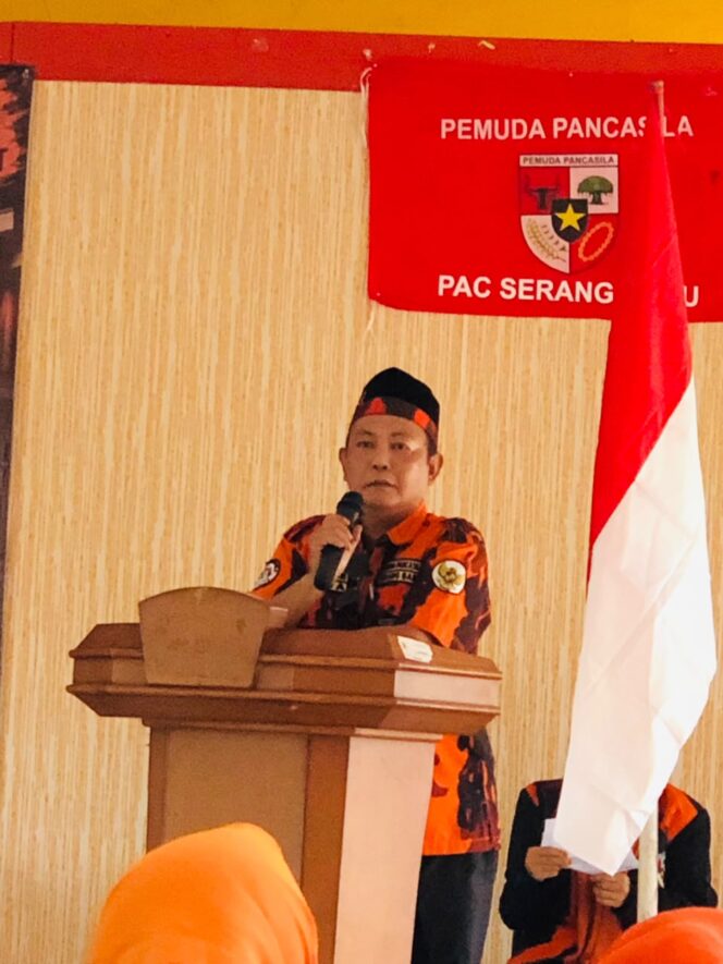 
					Acep Soemantri Pimpin RPP Massal Pemuda Pancasila Serang Baru