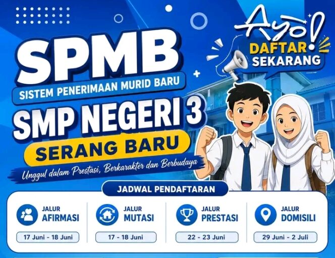 
					Orang Tua Keluhkan Sistem Penerimaan Murid Baru di SMPN 03 Serba, Tuntut Transparansi dan Evaluasi
