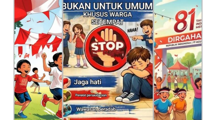 Ketat Bak Seleksi CPNS Panitia 17 an RT 03 RW 08 KSB Grande 3 Haramkan Bocah Luar RT Ikut Lomba