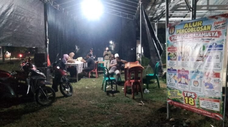 Warga RT 01 RW 08 Desa Jayamulya Siap Sukseskan Pilkades di TPS 18