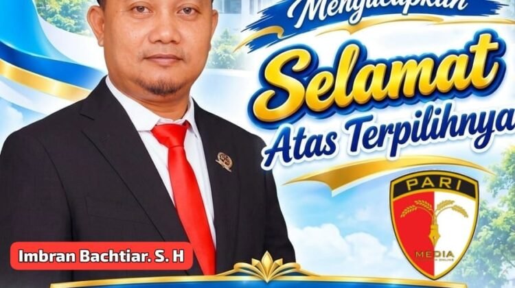 Amanah Rakyat di Pundak Pemimpin Visioner: Dirut Media Pari Ucapkan Selamat Atas Terpilihnya Rizal Efendi, S.E. Pemimpin Baru Sindangmulya